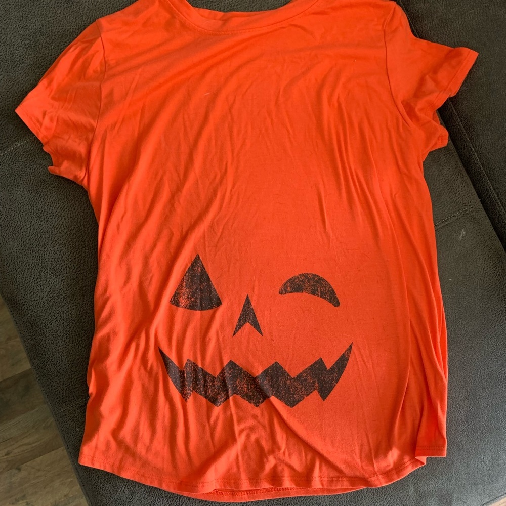 Halloween maternity shirt